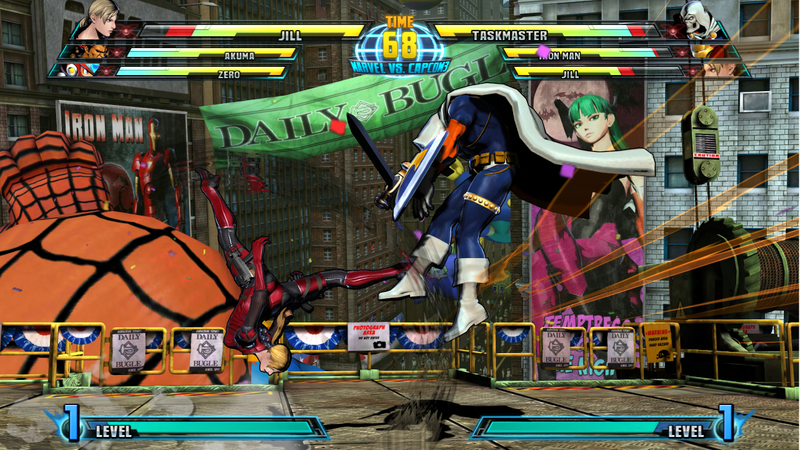 Illustration for article titled The Fate Of New Jill And Shuma-Gorath Marvel Vs. Capcom 3 Screens